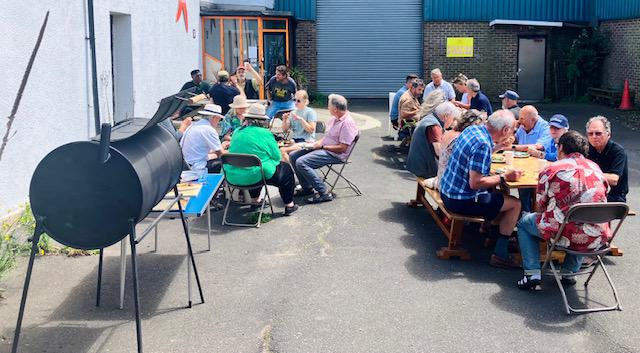 Man with a Pan &amp; Cooking for Carers Summer Feast - Lewes
